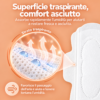 AirPro_210_03_Traspirabilita_IT Assorbenti Mini AirPro Ultra Soft 210 mm – 12 pz