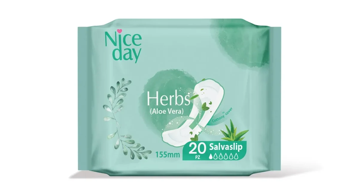 Salvaslip Herbs · Aloe Vera — 20 pz