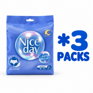 E2-5 6 Mutandine mestruali AirPro Notte – 3 confezioni (6 pezzi)