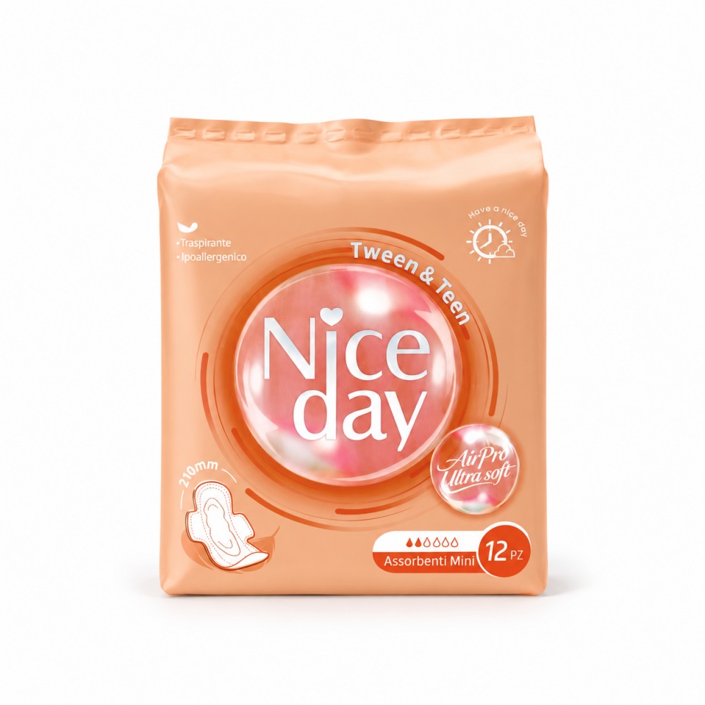 E2-6 210 Assorbenti Mini AirPro Ultra Soft 210 mm – 12 pz